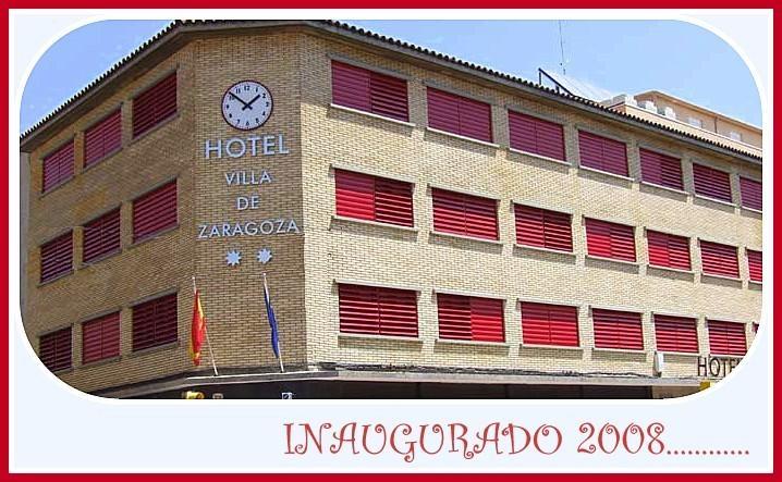 Hotel Villa De Zaragoza Casetas Exterior photo