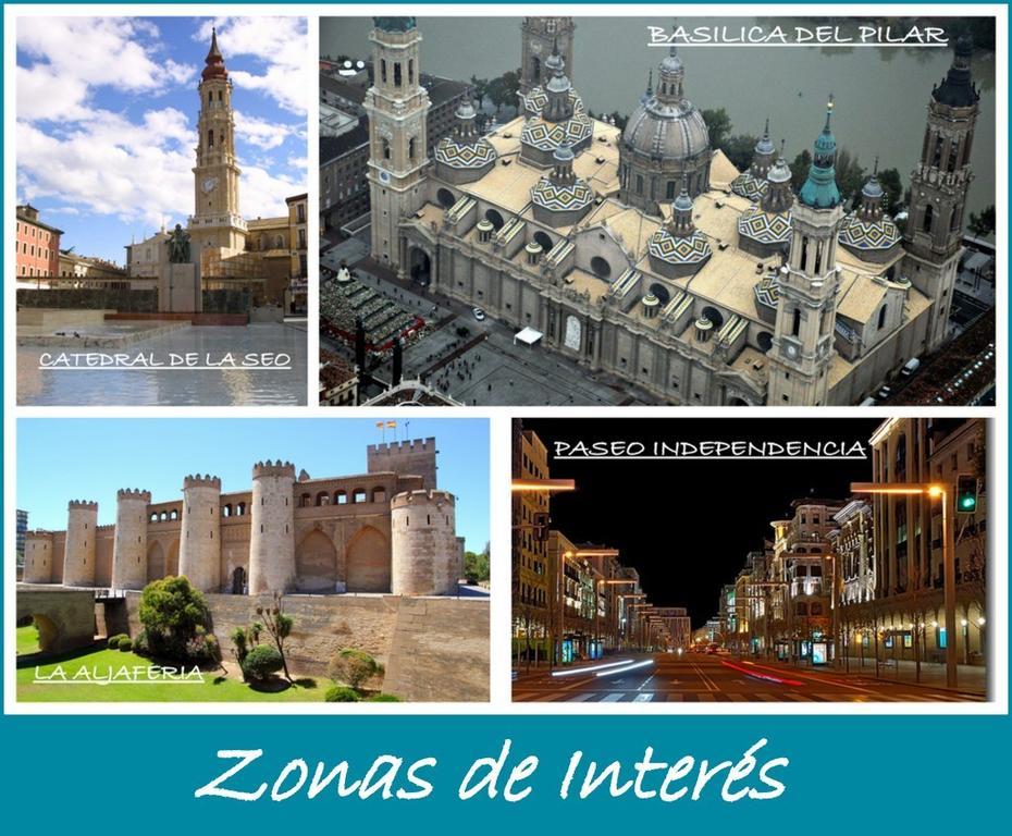Hotel Villa De Zaragoza Casetas Exterior photo
